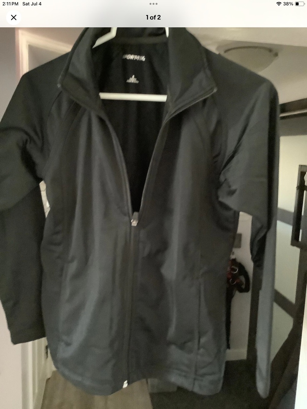 Sport-Tek youth Black Full-Zip Utility Jacket